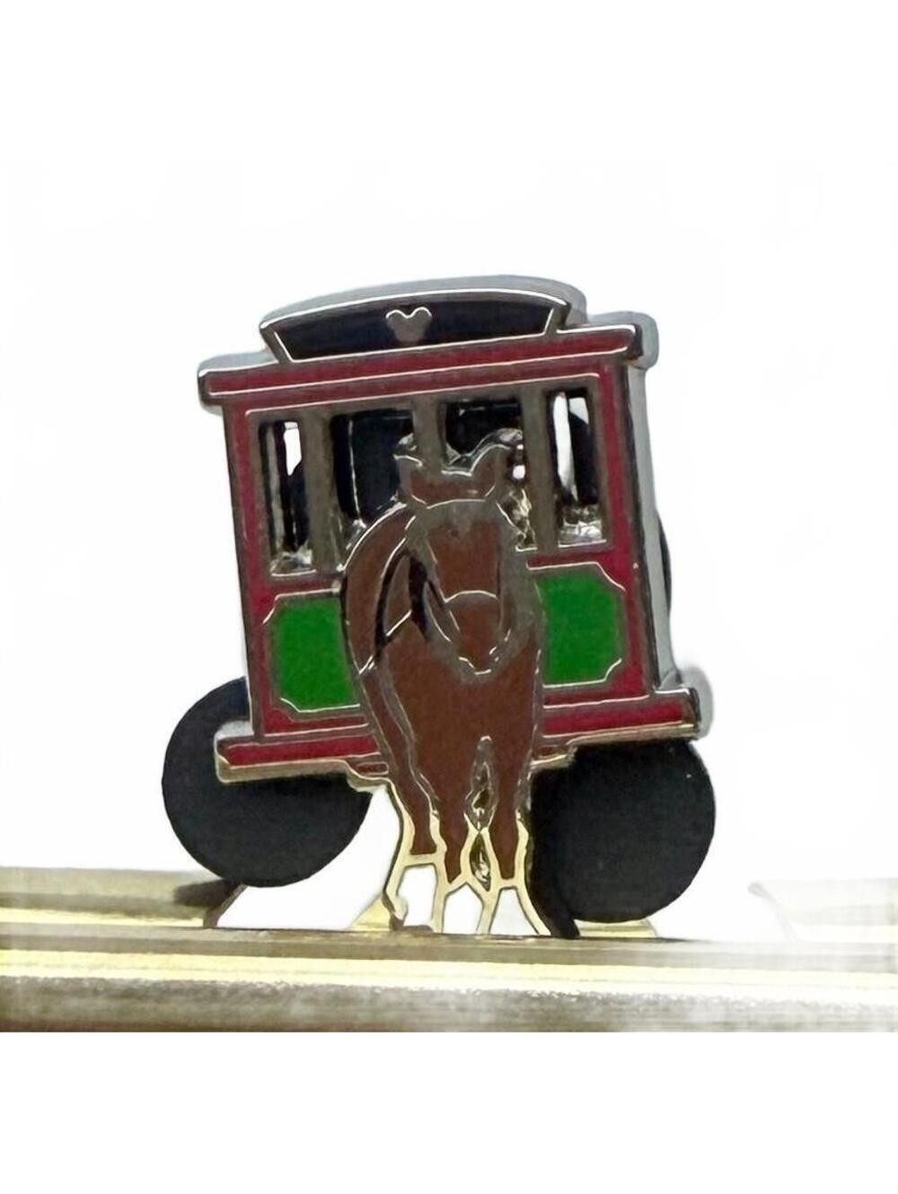 Disney Parks | Tiny Kingdom Horse-Drawn Trolley Pin | Main Street